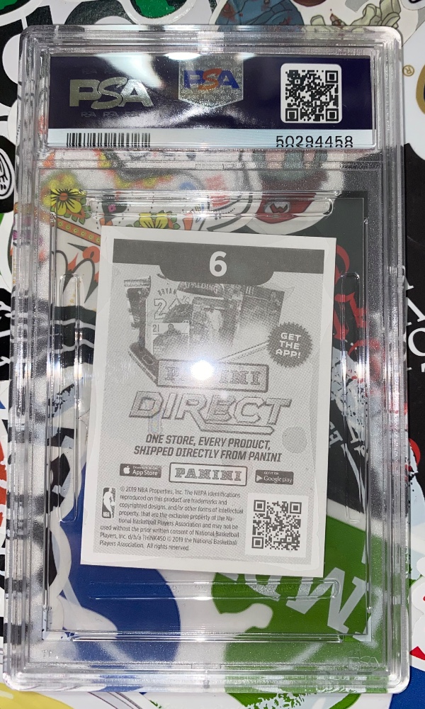 Back of item