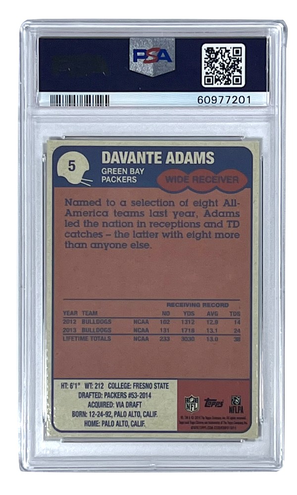 Back of item
