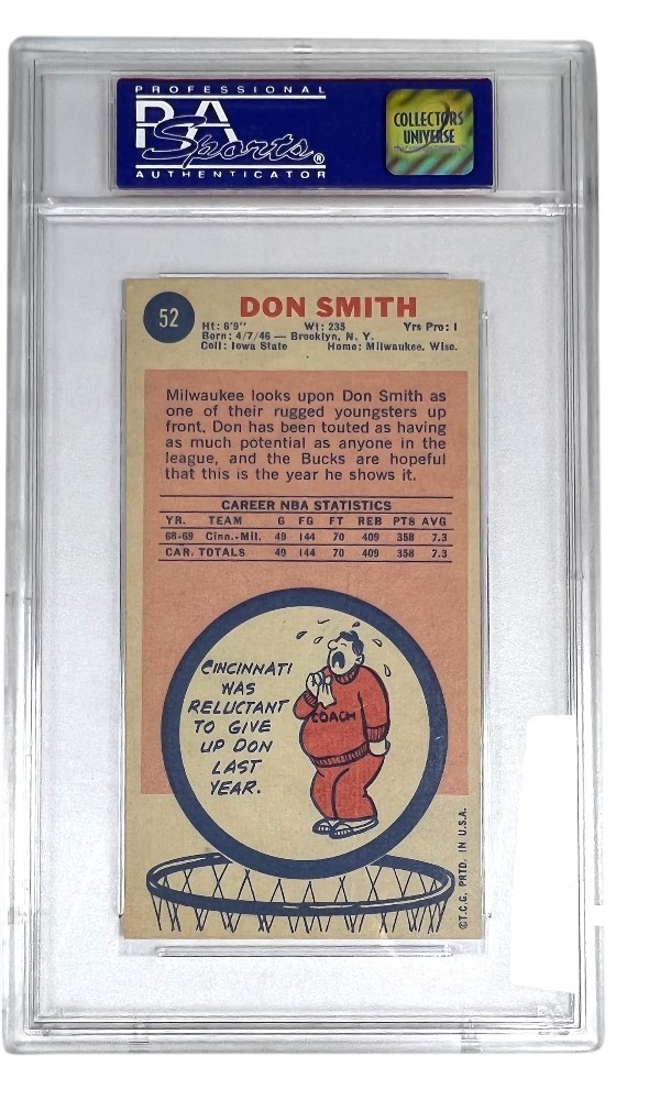 Back of item